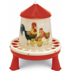 PLASTIC POULTRY FEEDER 4 KG. WITH LEGS - HAPPY RANGE