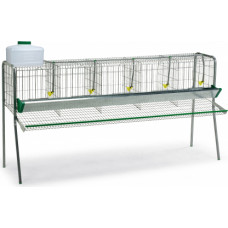BATTERY FOR LAYING HENS 5 COMPARTMENTS