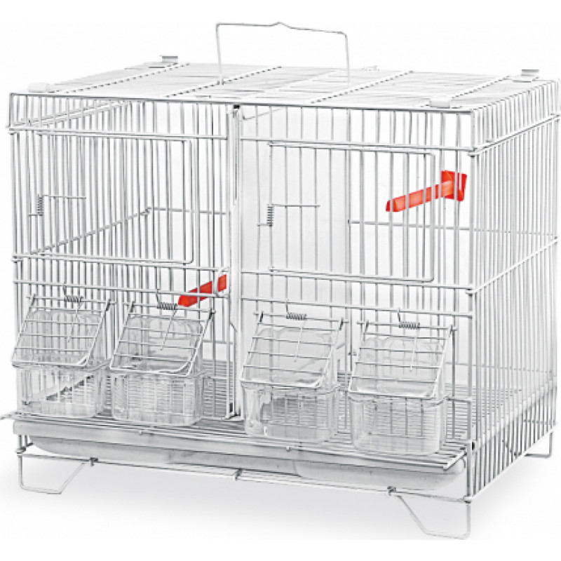 CANARY CAGE 2 COMPARTMENTS - 40 CM.