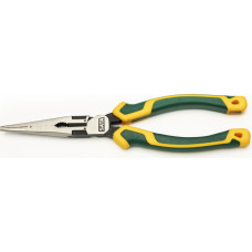 High leverage long nose combination pliers 220mm