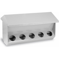RABBIT FEEDER 10 HOLES WITH LID