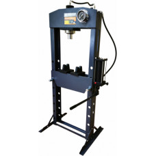 Professional hydraulic press 30 tons / 2-speed pump / Foot control