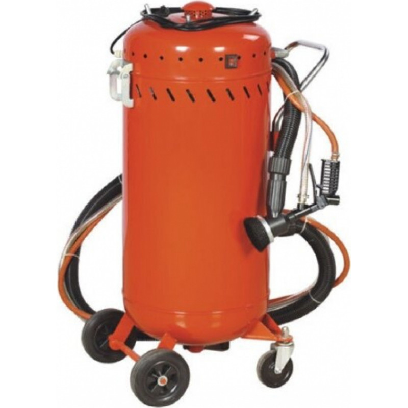 Sandblaster 28 gallon (106l) with vacuum suction