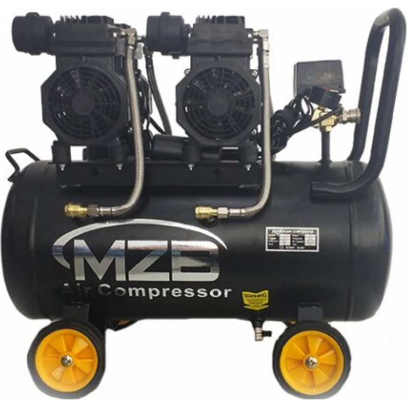 MZB Bezeļļas gaisa kompresors 50l 420L/min 8bar