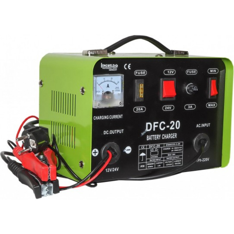 Akumulatoru lādēšanas ierīce DFC-20 12/24V