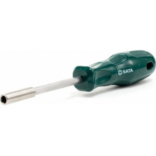 Screwdriver with magnet for 1/4