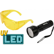 UV 51 LED un brilles komplekts