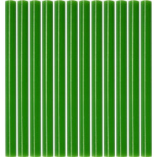 Karstās līmes kociņu komplekts (zaļš) (12gab) 7.2x100mm