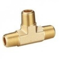 T-type connector M. Ext. thread 1/4