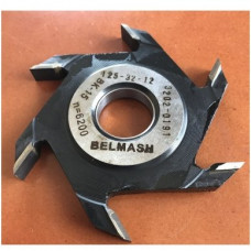 Grooving cutter BELMASH D125x32x12 (outer diameter 125 mm, internal standard 32 mm, with carbide tips)