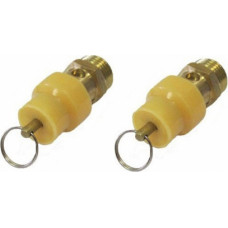 Safety valve 0-12.5bar. Spare part / 1/2'', for compressor  0 - 12.5b