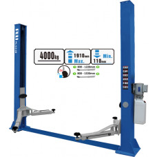 Hydraulic two post lift with mechanical safety locks, 4.0t / 4.0t, 380V